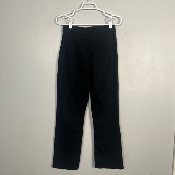 Aritzia Wilfred Free Modern Utility Pants Black Pockets Straight Leg size 0 - Picture 4 of 7